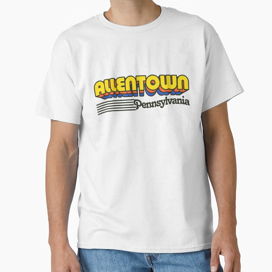 Allentown, Pennsylvania | Retro Stripes by retroready