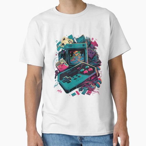 90s retro gaming with vivid colours by Xiangster987