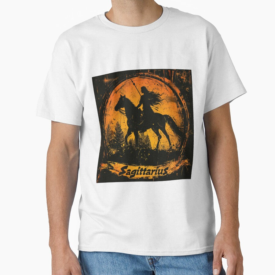 Grunge Style Sagittarius Zodiac Sign by AiHead