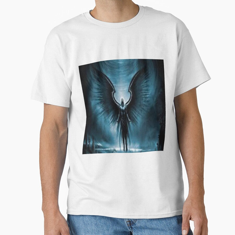 A Man With His Wings Design by Sameer Shrivastava