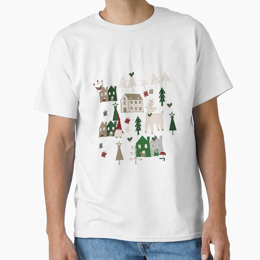 Cute Christmas Toile Green by susycosta