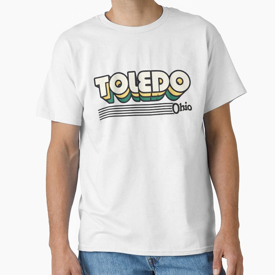 Toledo, Ohio | Retro Stripes by retroready