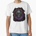 Gamer skull with purple aura by SoberaniaUmbria