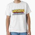 Lansing, Illinois | Retro Stripes by retroready