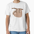 Cute Baby Cartoon Sloth Design by merchhost