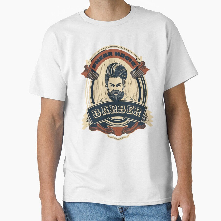 Vintage Barber Salon: Shear Magic by VoyteksDesigns