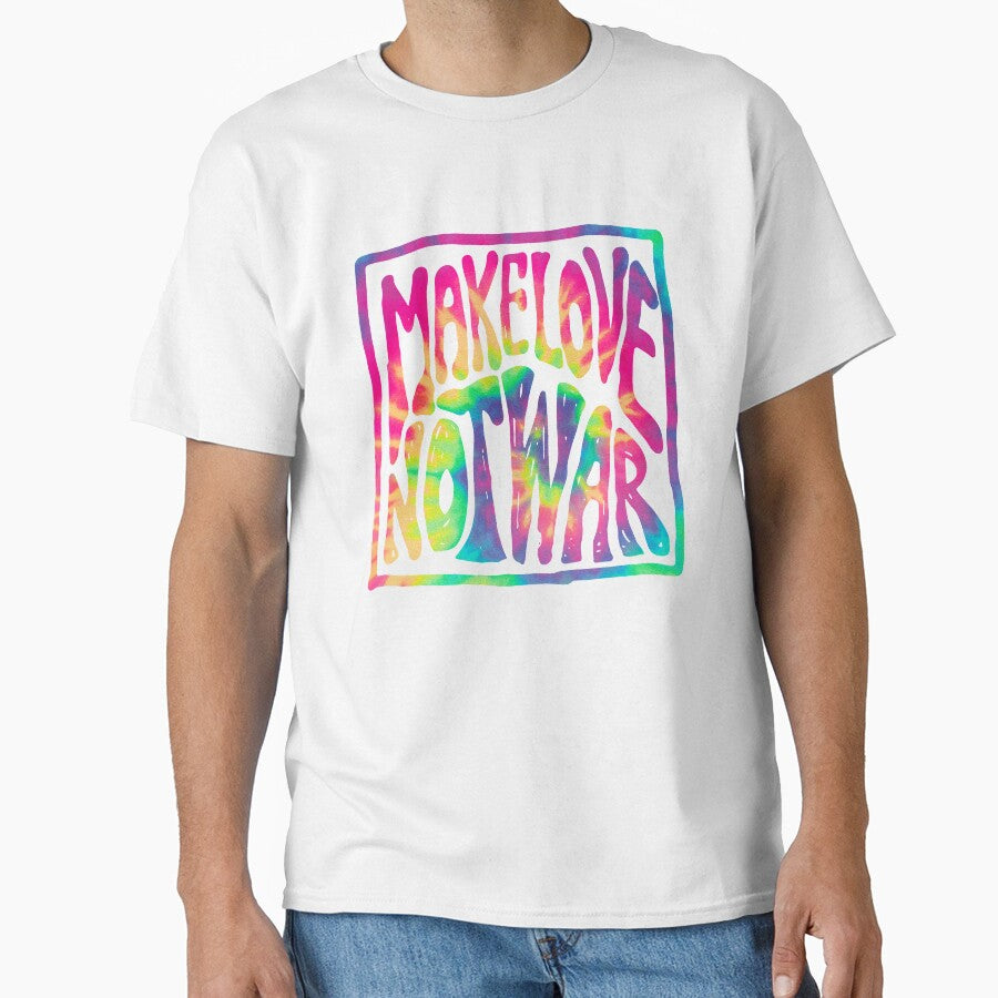 Make Love Not War ~ Tie Dye by Daniel Watts