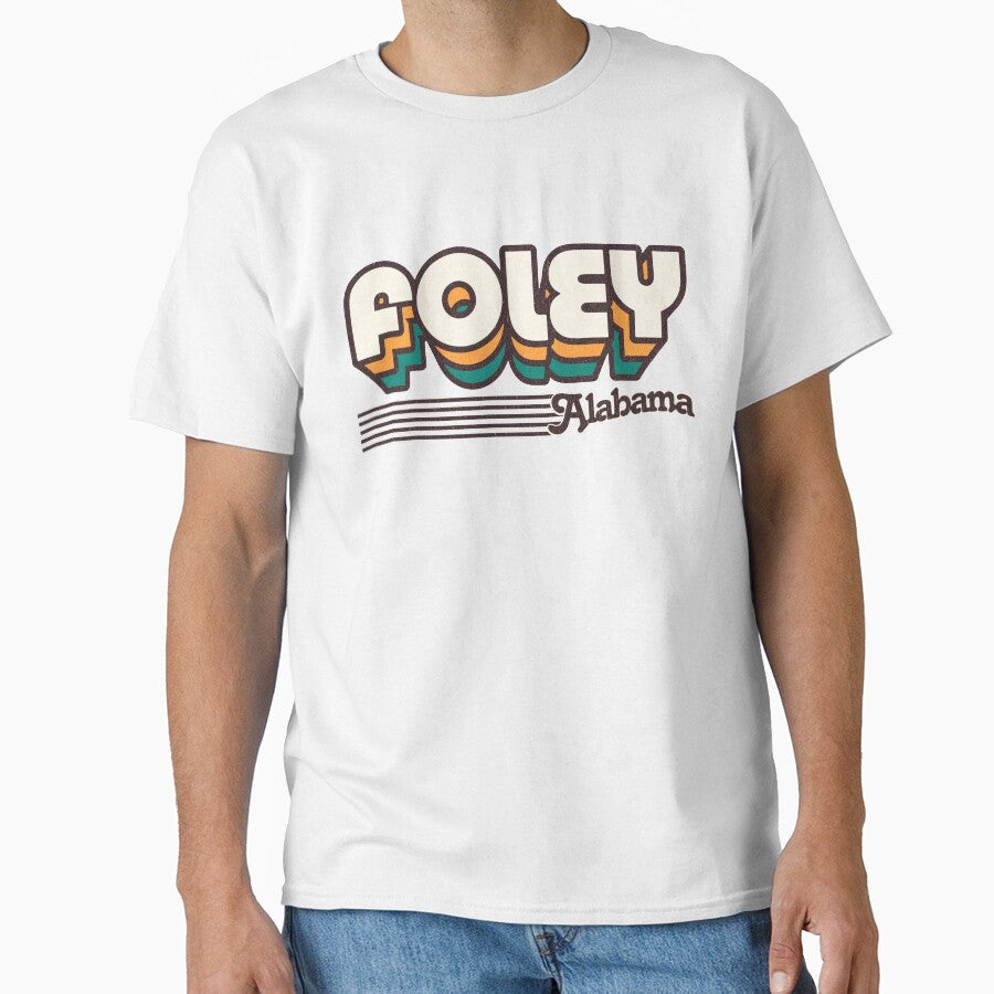 Foley, Alabama | Retro Stripes by retroready