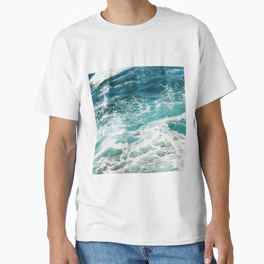 Blue Ocean Waves by AlexandraStr