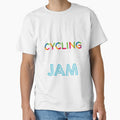 Cycling is my Jam. Funny Cycling Design by Custom365