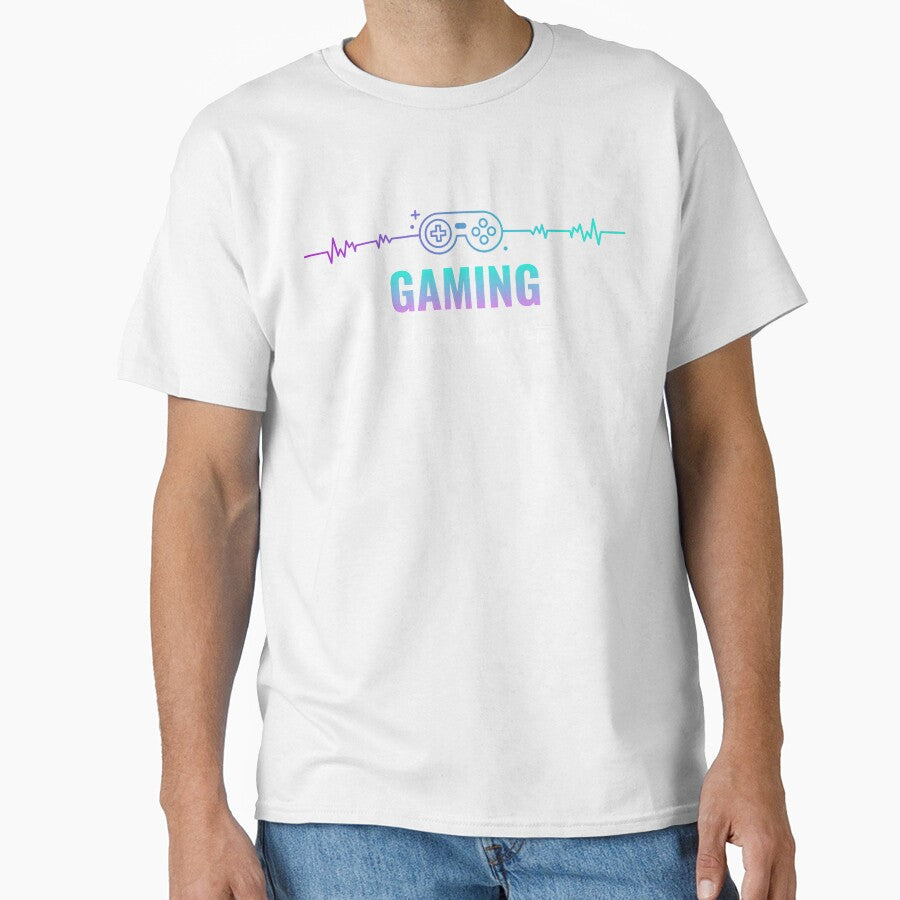 Gaming: Level Up Your Heart Rate/Gaming Gaming/Gaming Designs by TeeGraffiti
