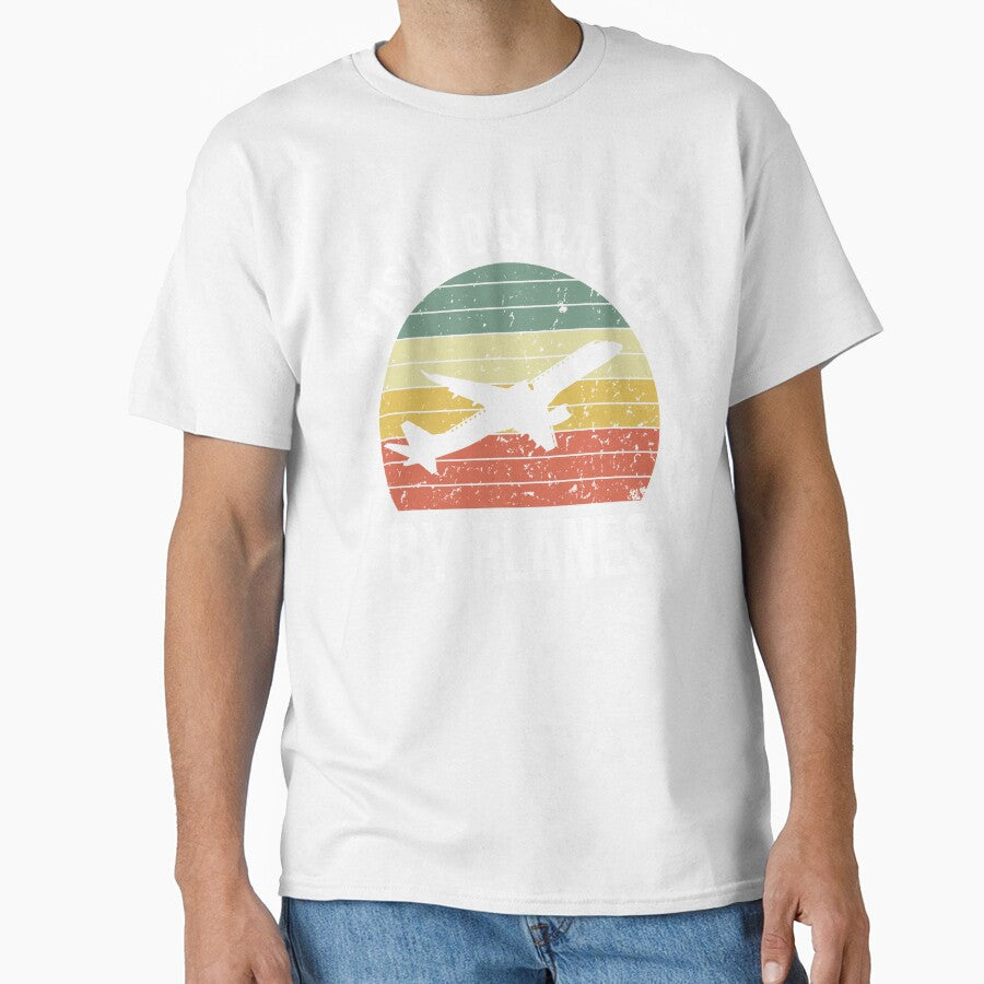 Easily Distracted By Planes Vintage ( Pilot Gift ) by i-longmanshop