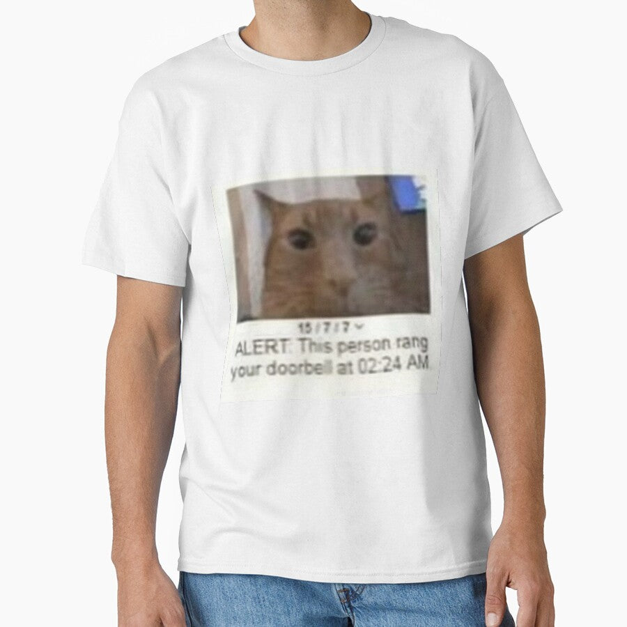 Orange cat meme this person rang your doorbell by yuccaroot
