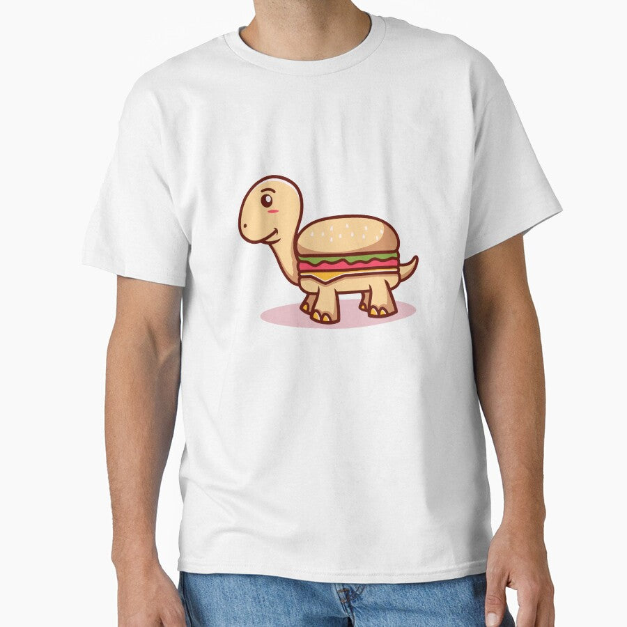 Cute Burger Turtle Food Hybrid Cartoon by mjowsc