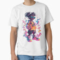 Retro cartoon character in 90s streetwear style by Jasava Shop Unisex , , , Long Sleeve Tee