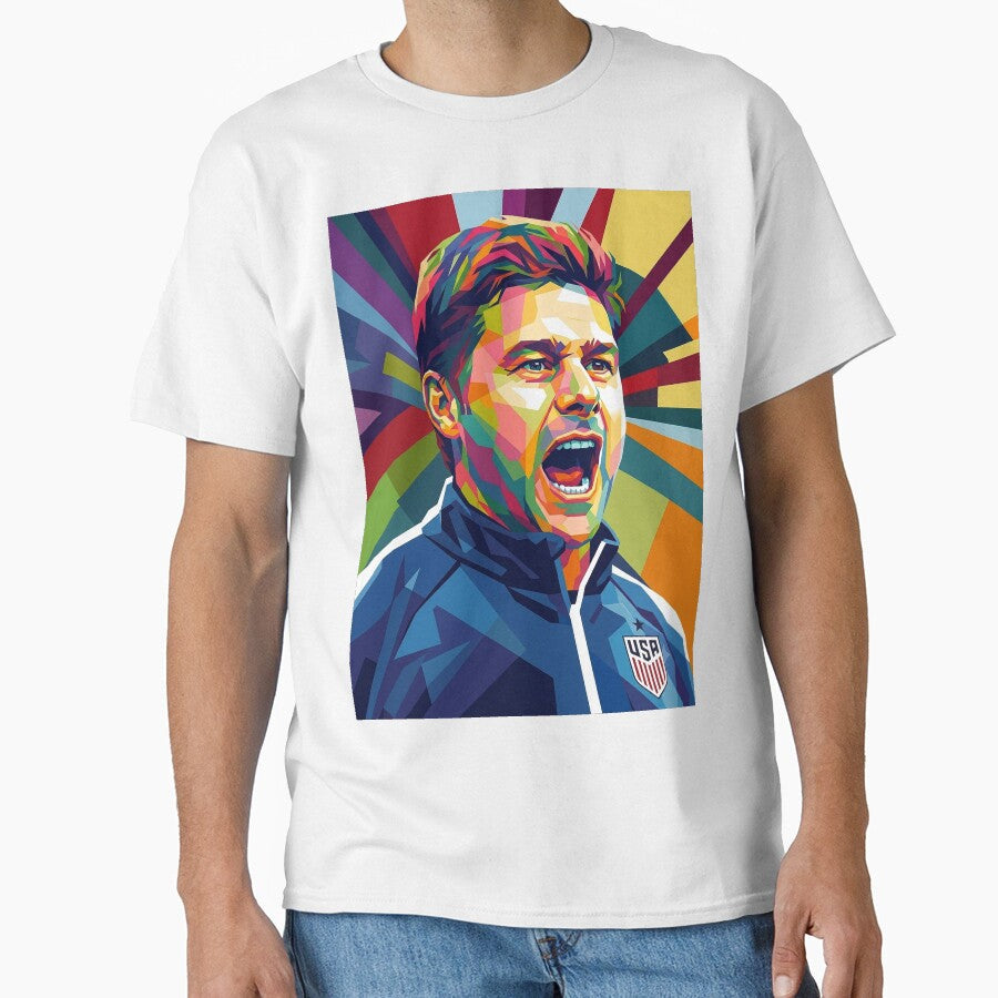 Pochettino Wpap Pop Art by SechainMailo Unisex , , , Long Sleeve Tee
