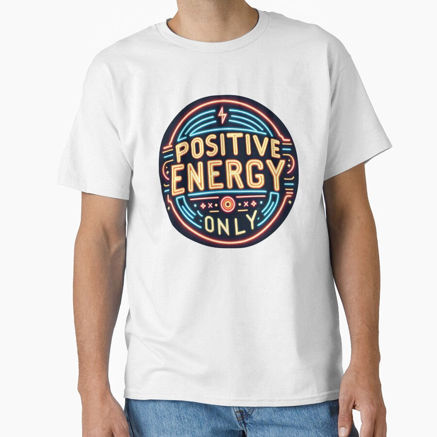Positive energy only, typography by maxmaj