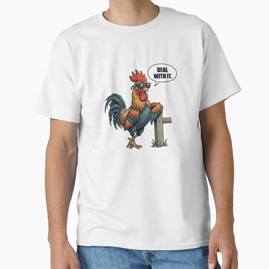 Rooster Meme - Deal With It by SiksisArt