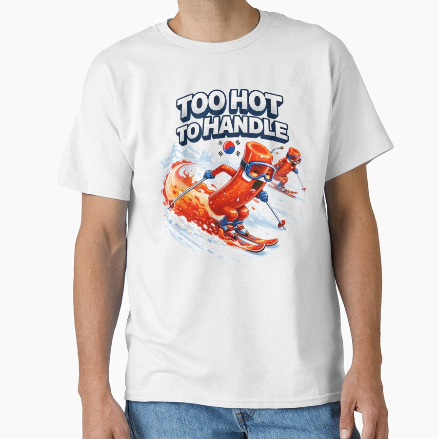 Too Hot To Handle Spicy Skiers by AnnDesignStudio