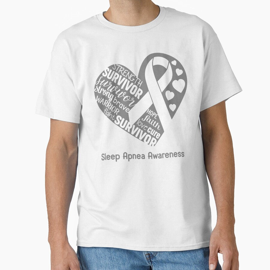 Sleep Apnea Heart Support Sleep Apnea Warrior Fighting by GennieShop