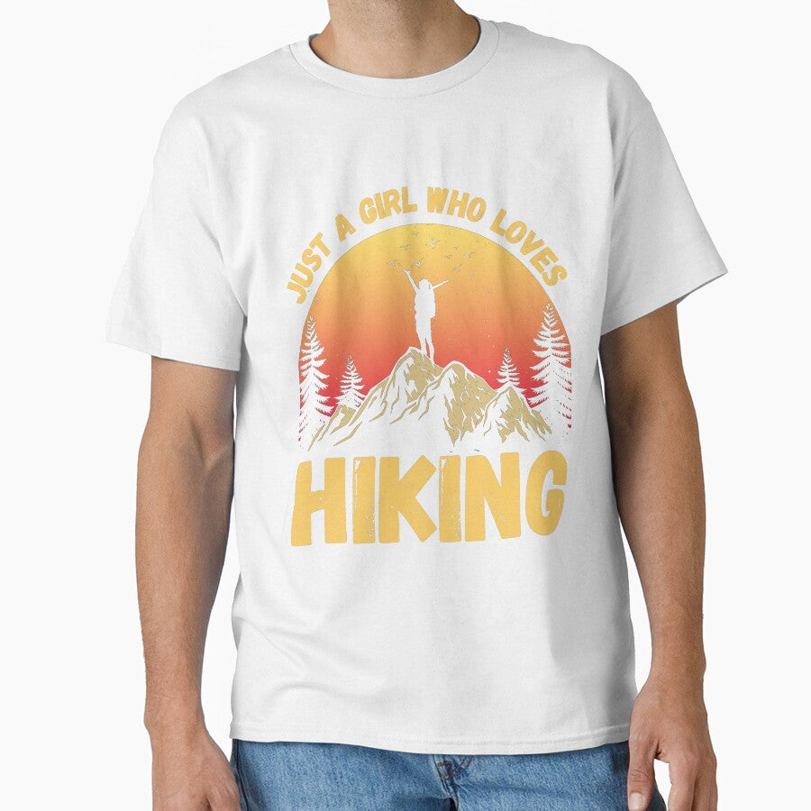 Just a GIRL who loves hiking Fun Top by Gracjan Mikitin