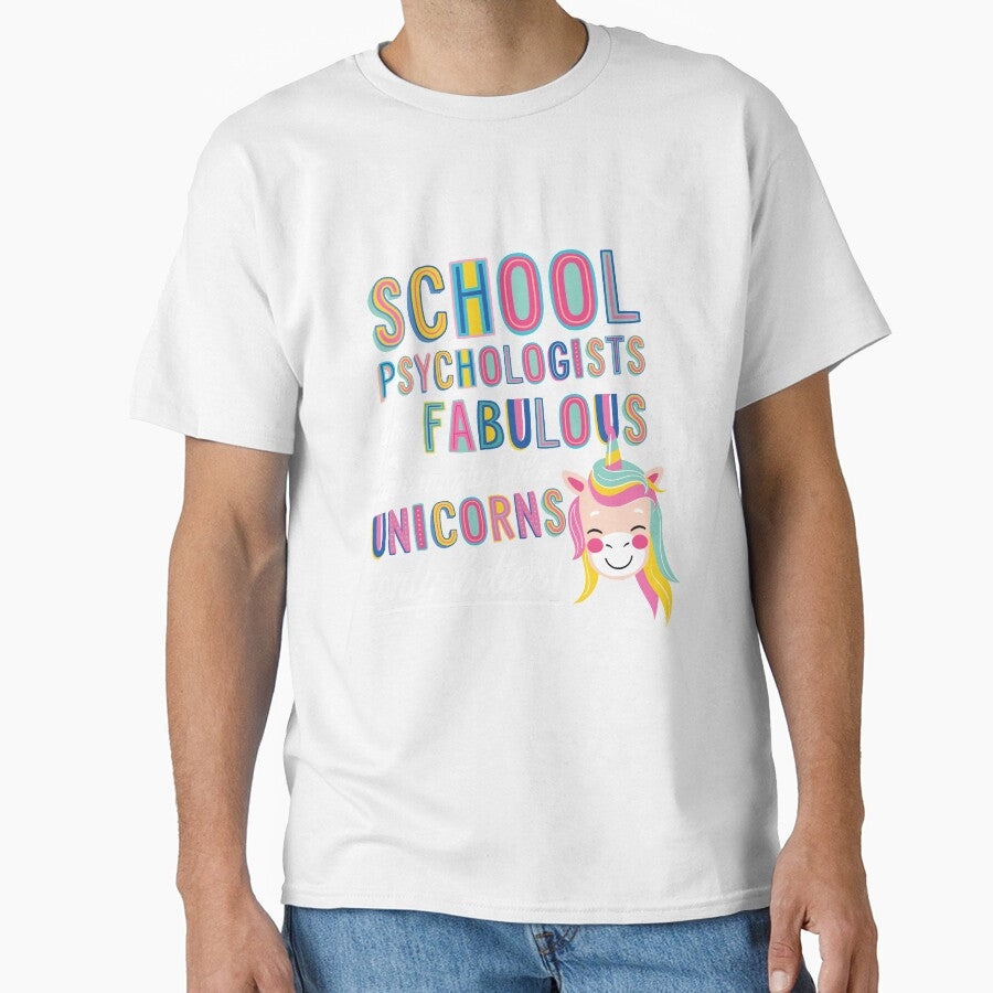 School Psychologists are like Unicorns Gift Idea by betternotes