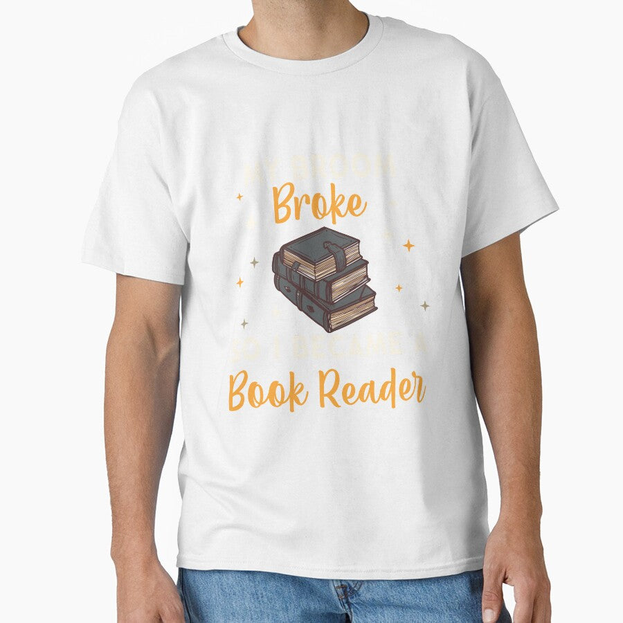 My Broom Broke So I Became A Book Reader by Faty-Za