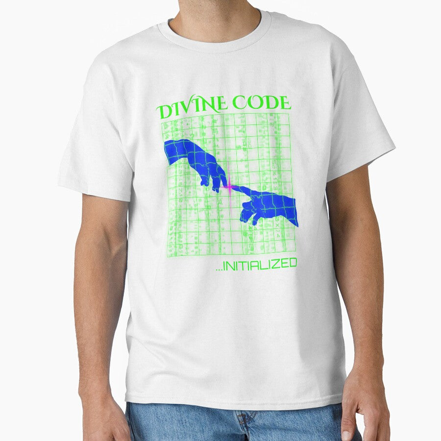 Vaporwave Cyber Neon Divine Code Creation Glitch by MadeTearfully