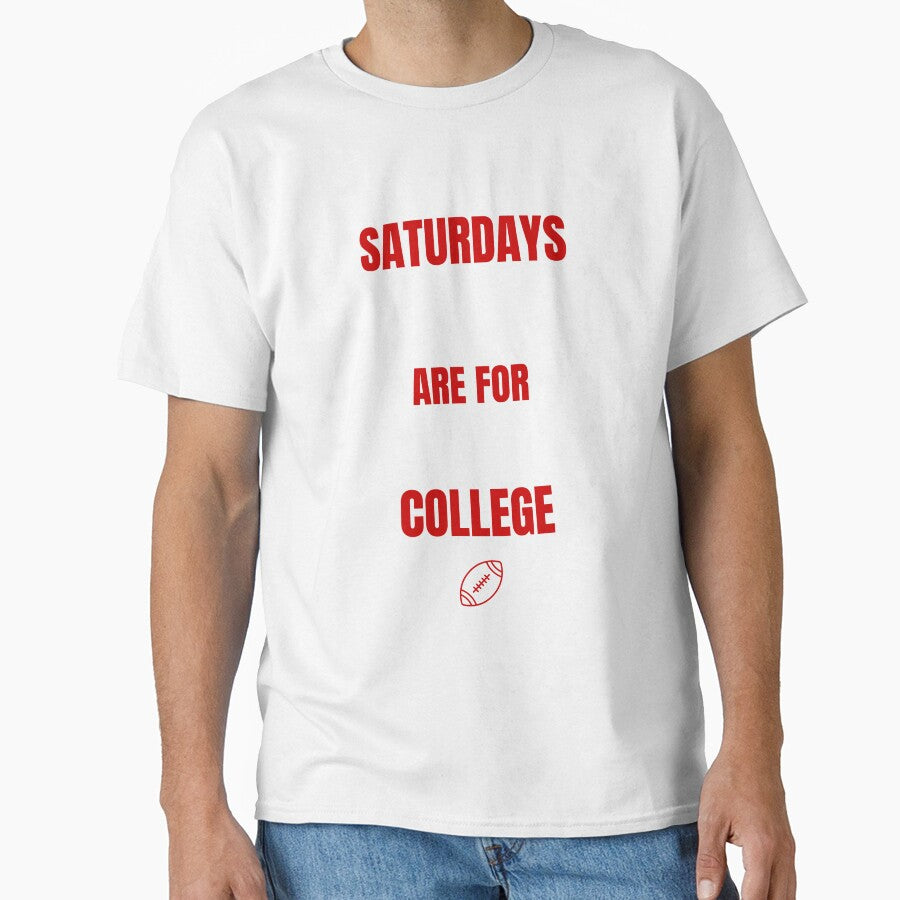 Saturdays Are For College (Custom Matching Dad and Kid Set) by FourthandTired