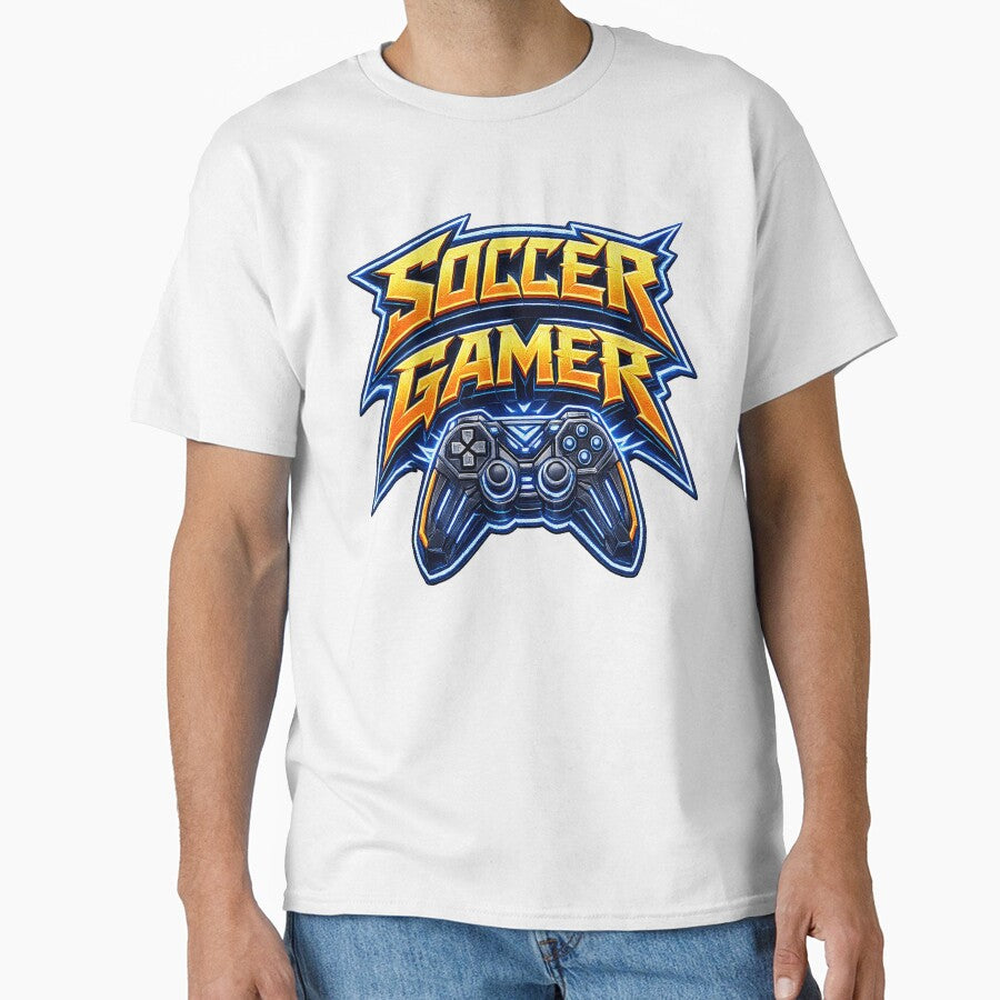 ⚡GAMER SOCCER GEEK NERD RETRO PRINT by Atelier RLGS