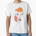 Minimalist Abstract Face Portrait Line Art by Blok45