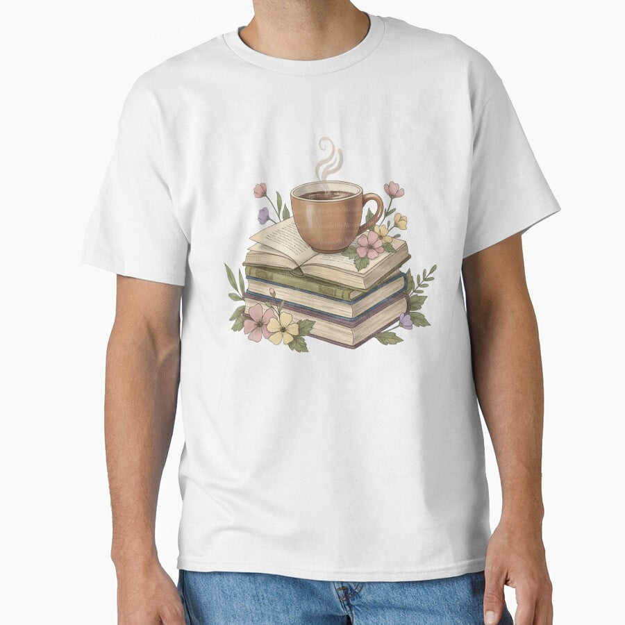 Warm Coffee and Books Cottagecore Aesthetic by sanorastyle
