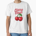 Cherry Bomb Retro Pin-Up Style Cherries | Bold Vintage Fruit Pop Art by Rushurban
