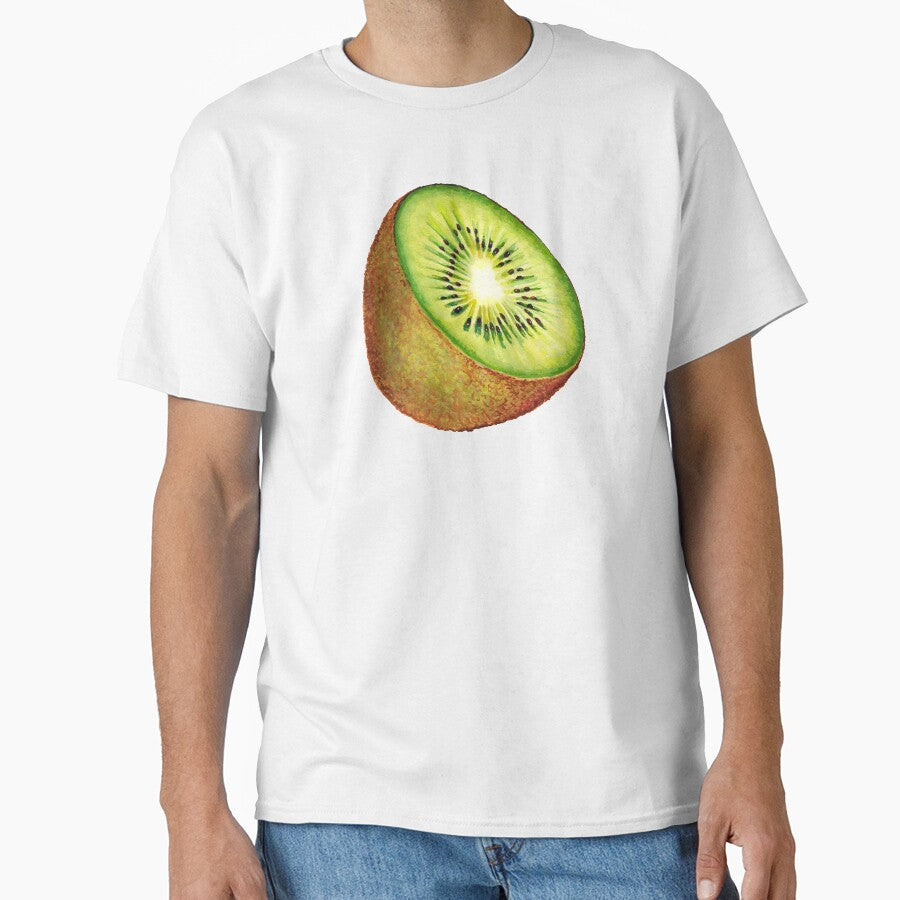 Kiwi Pattern - White by Kelly  Gilleran
