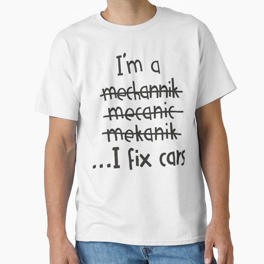I'm A Mechannik Mecanic Mekanik I Fix Cars Funny Mechanic by BiPieZ-Store