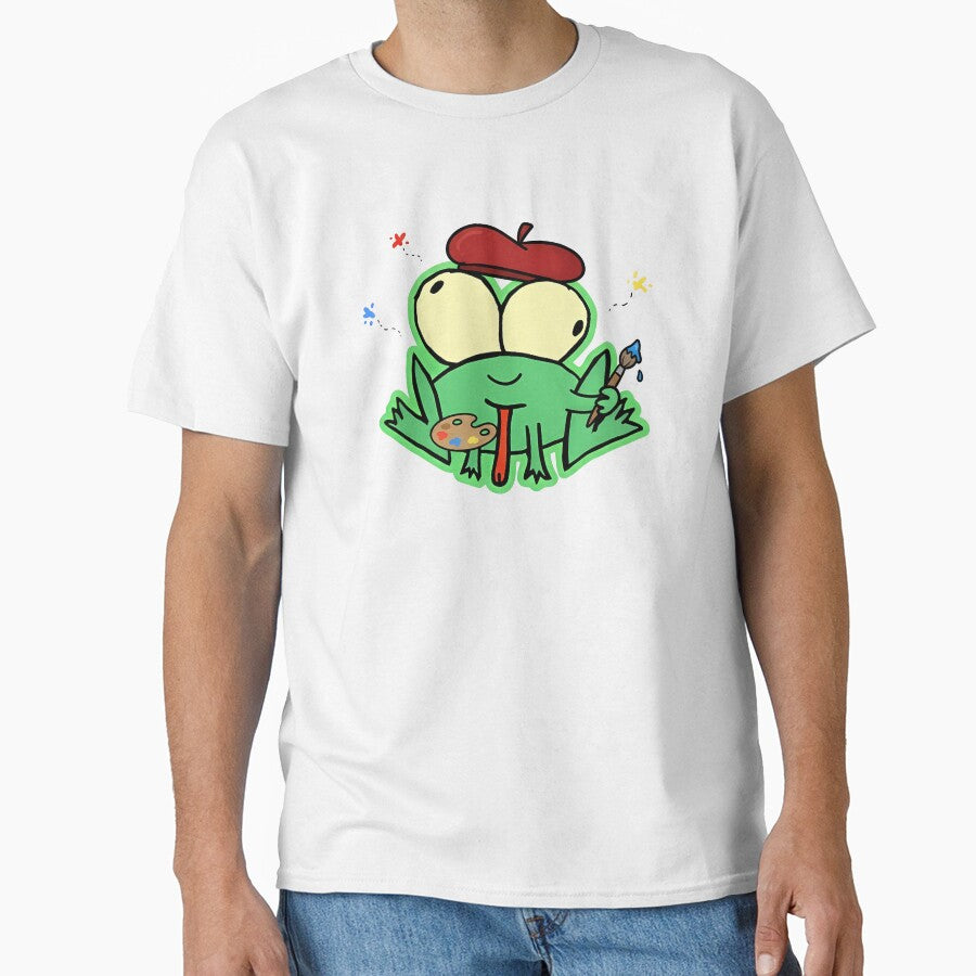 Painter Frog by StickWithVibe