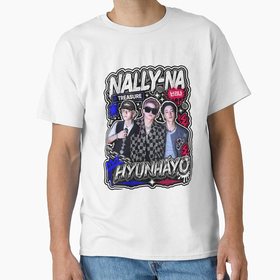 TREASURE NALLY-NA Group Luxury Kpop Tee Graphic Design by Valeree Store