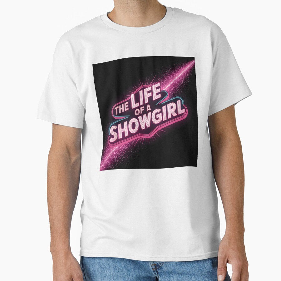 The Life of a Showgirl" Neon Sign Typography by LEOdesignerArt