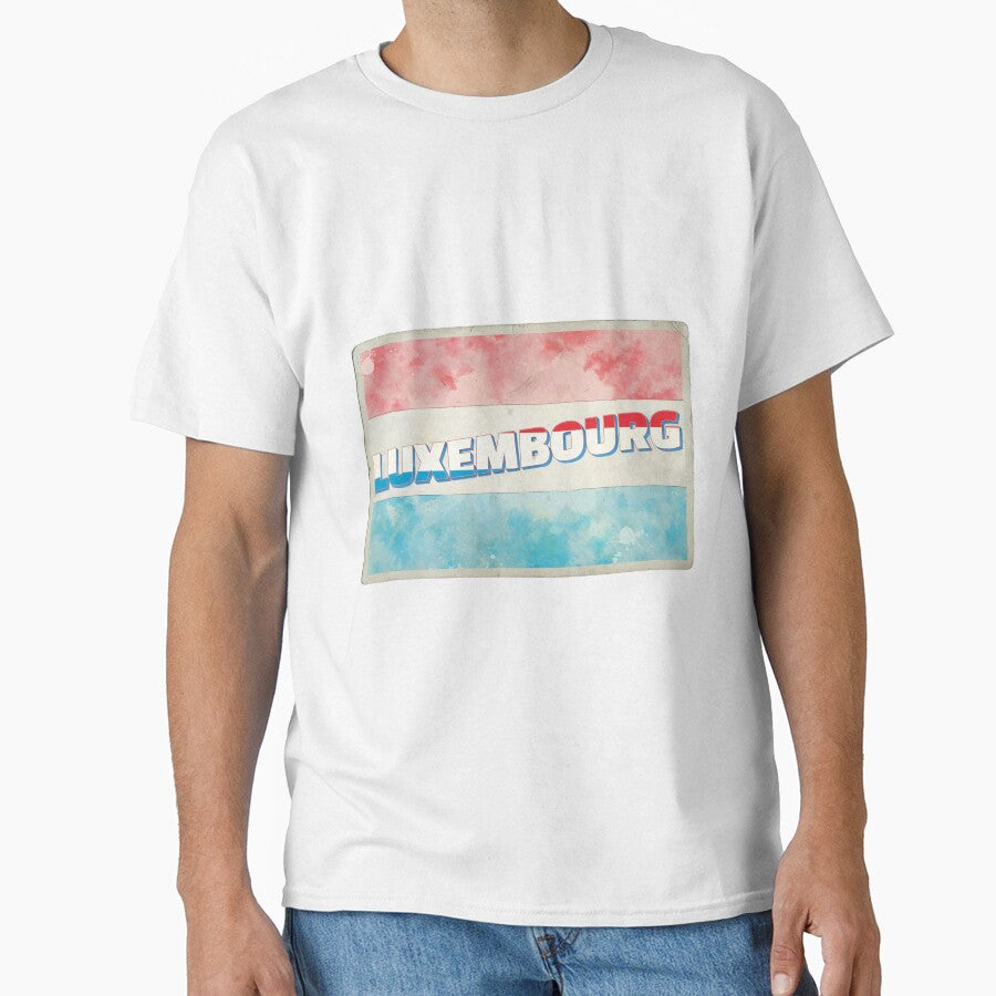 Luxembourg Vintage style retro souvenir by DeveloperProp0