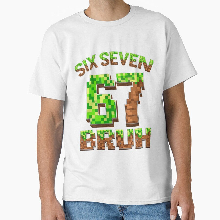 Pixel Gamer Sixty Seven Bruh Number Block by nryum