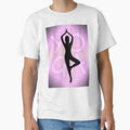 Yoga Pose Neon Pink Yoga Lettering by SoccaTamam