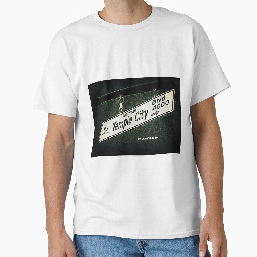 Temple City Boulevard, Rosemead, CA by Mistah Wilson by The Street Sign Store Unisex , , , Long Sleeve Tee