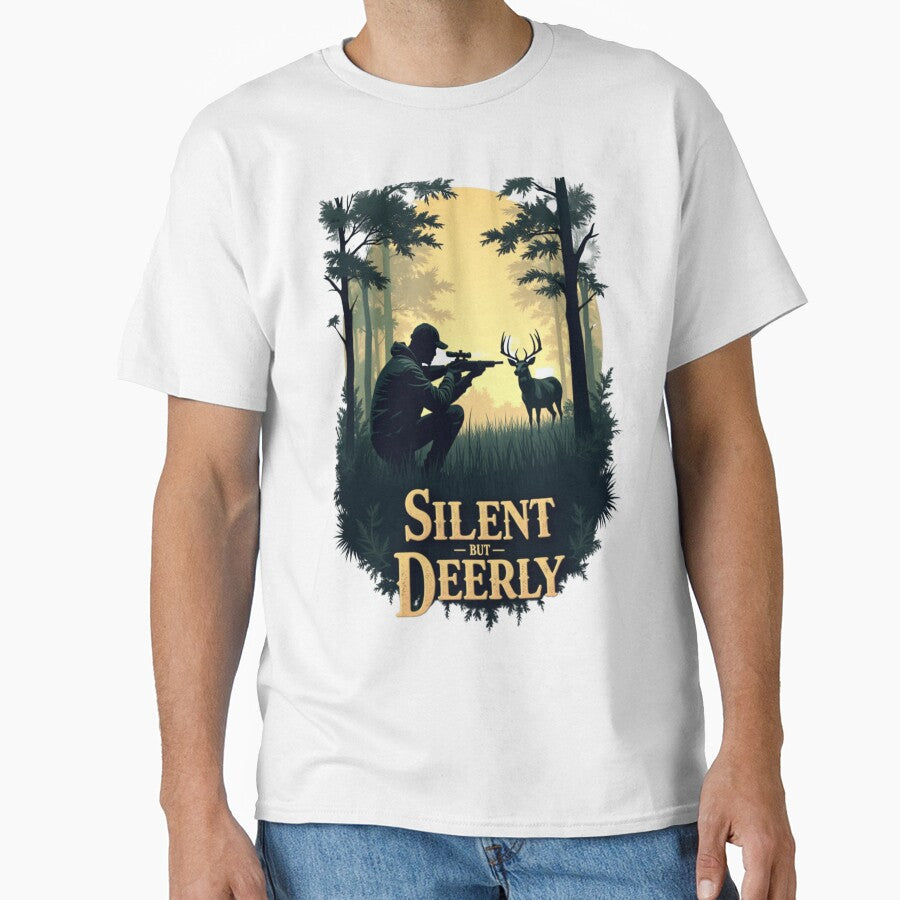 Silent But Deerly by PerkzPrints