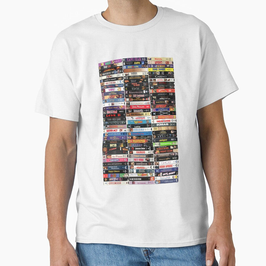 Greatest Films Of The1990S - Vintage 90S Vhs Cassette Print by MacieBins