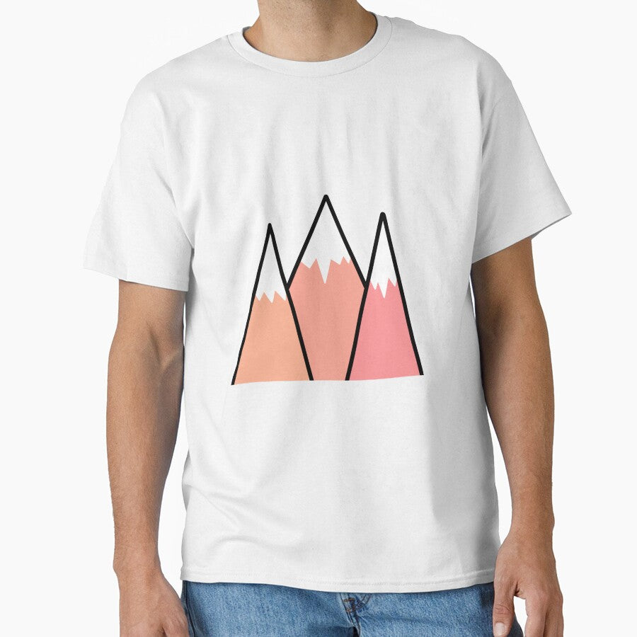 Pink mountains by Olivia Bracco