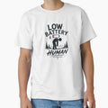 Low Battery Human - Funny Introvert Recharge Design by WakeUpByLuki