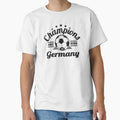Champions Are Born In Germany , football fans vintage gift by lamjar-art Unisex , , , Long Sleeve Tee