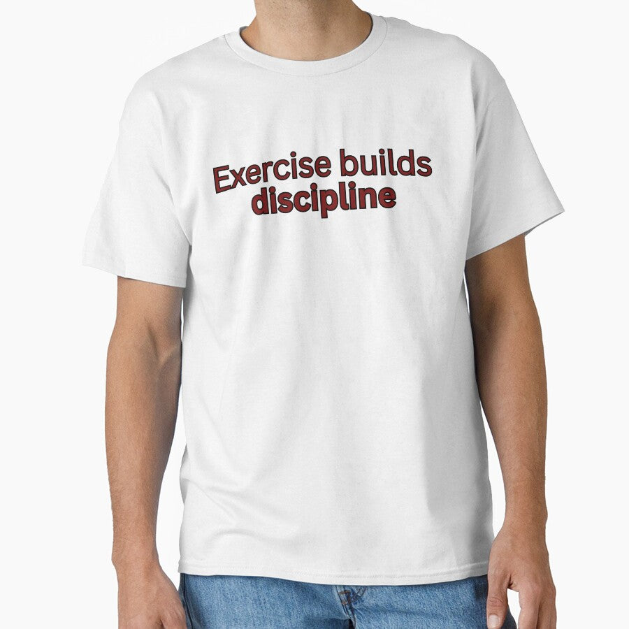 Exercise build discipline-gym quote by HustlersShop77