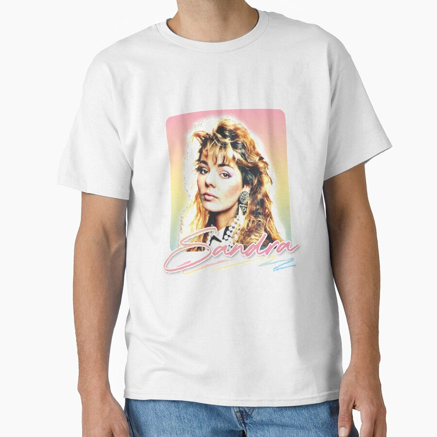 Sandra Cretu ///  80s Retro Fan Art Design by AestheticNow