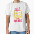 Fear To Beard Barber Vintage Barbershop Funny Retro Illustration by MemphisCenter